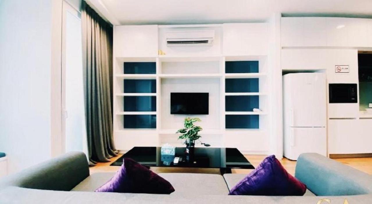 The Platinum Klcc By Cozy White Apartman Kuala Lumpur Kültér fotó