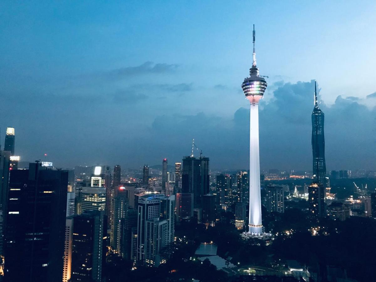 The Platinum Klcc By Cozy White Apartman Kuala Lumpur Kültér fotó