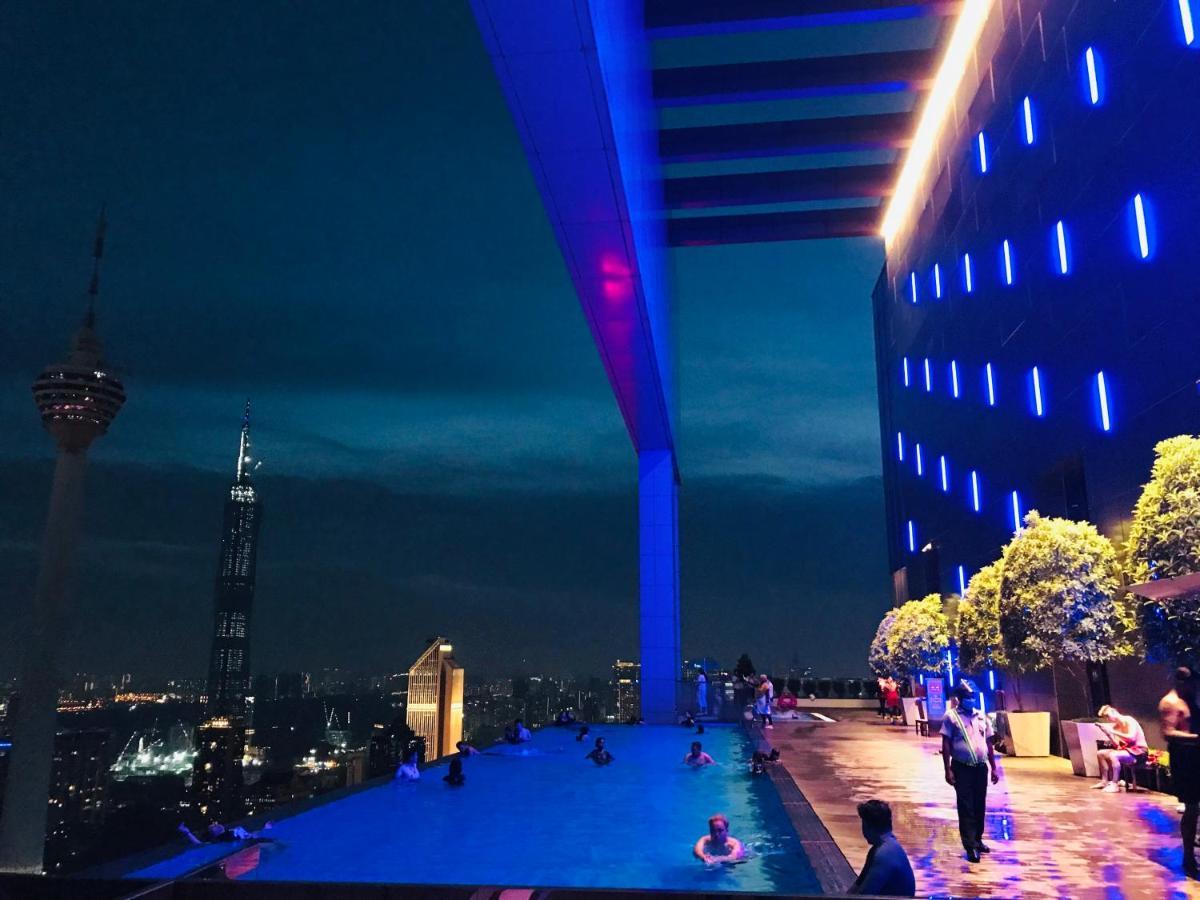 The Platinum Klcc By Cozy White Apartman Kuala Lumpur Kültér fotó