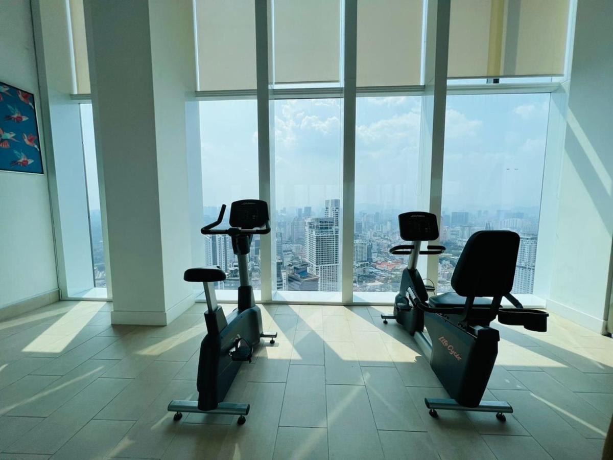 The Platinum Klcc By Cozy White Apartman Kuala Lumpur Kültér fotó