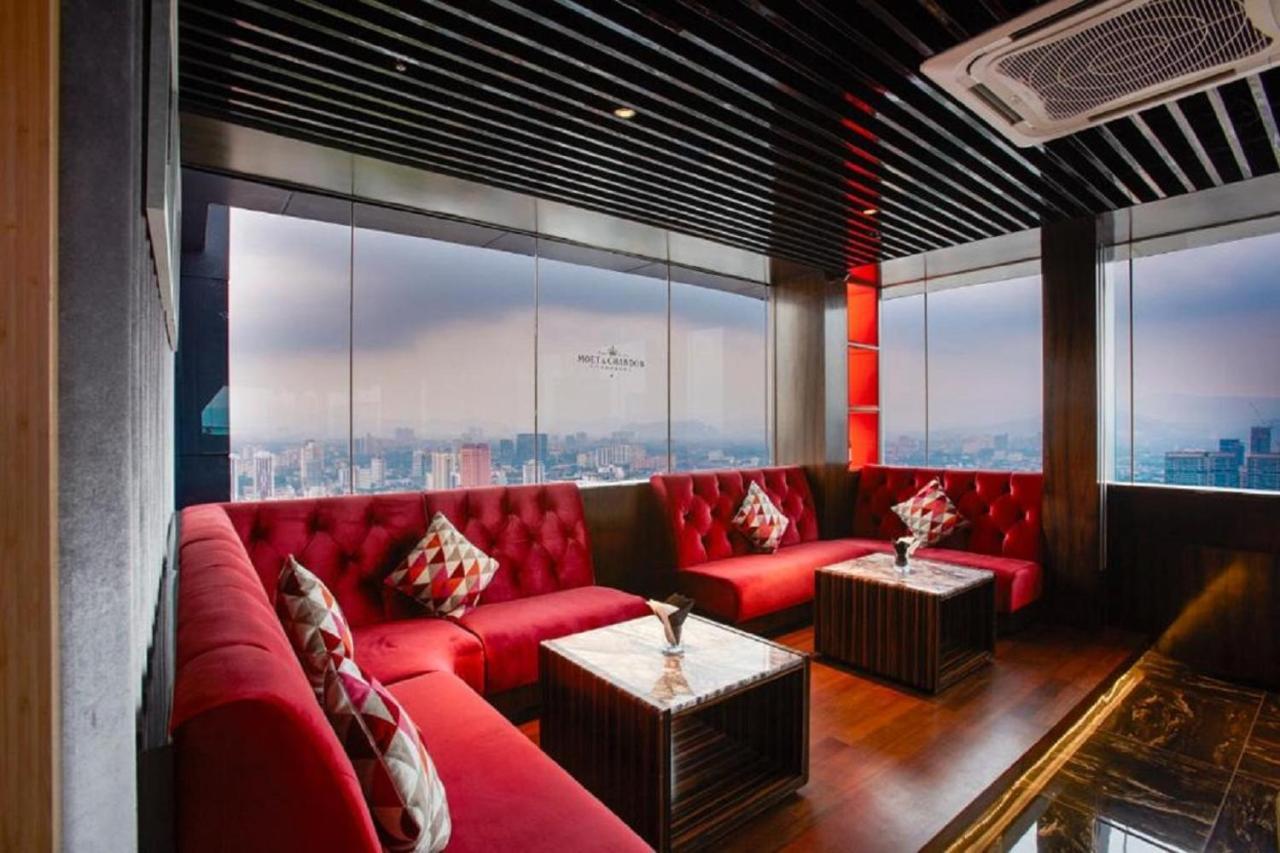 The Platinum Klcc By Cozy White Apartman Kuala Lumpur Kültér fotó